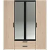 Armoire VARIA 4 portes battantes, 2 miroirs, 2 Voir les images du produit 4