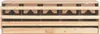 vidaXL nido per 5 persone 117x33x38 cm in legno di pino Anteprima dell’immagine prodotto 14
