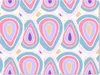 MuchoWow® Mauspad Mousepad Muster - Achat - Retro - Lila Produktbild-Vorschau 1