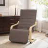 HOMCOM Relaxfauteuil, schommelstoel, comfortabele fauteuil Productafbeelding-voorbeeld 2