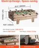 VEVOR Set da gioco combinato 4 in 1, tavolo da air hockey Anteprima dell’immagine prodotto 7