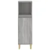 vidaXL Koupelnová skříňka Grey Sonoma 30x30x100 cm Dřevěný Náhled obrázku produktu 7
