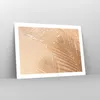 Poster - Poster ohne Rahmen - Sand Schatten Blätter - 70x50 Produktbild-Vorschau 7