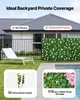 SucceBuy Künstliche Hecke 2,4 m x 61 cm 2 Stk., Produktbild-Vorschau 3