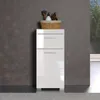 trendteam Bad Stauraumelement Amanda Weiß Melamin/Weiß Produktbild-Vorschau 9