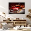 Bild auf Leinwand - Leinwandbild - Auto Flammen Rot - Produktbild-Vorschau 7