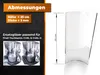 Firell® Glas für Tischkamin CURL - Hitzebeständige Produktbild-Vorschau 3