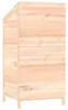 vidaXL Capanno per attrezzi 55x52x112 cm in legno massiccio Anteprima dell’immagine prodotto 6