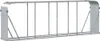 vidaXL Riparo per legna da ardere Argento 300x45x100 cm Anteprima dell’immagine prodotto 1