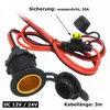 O46C KFZ Bordspannungssteckdose 12V/24V – Wasserdichte Produktbild-Vorschau 2