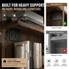 Lot de 10 supports de renforcement pour meubles en acier – Voir les images du produit 10