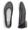 Rieker Ballerinas Damen 32313932393838 Schwarz 40 EU Produktbild-Vorschau 11