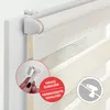 Lichtblick Duo Rollo Klemmfix, ohne Bohren Natur, 95 cm, 95 Produktbild-Vorschau 3