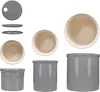 3er Set Oskar Vorratsdose S M & L in Grau Kartoffeln Produktbild-Vorschau 7