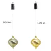 Weihnachtskugel Zapfen LED leuchtend gold 15 cm hängend Produktbild-Vorschau 4