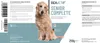 A product label for dog food, featuring a golden retriever. Produktbild-Vorschau