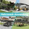 UISEBRT Extra velký stan pro auto 600×370×260 cm - Robustní Náhled obrázku produktu 6