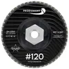 PRODIAMANT Diamant Fächerscheibe Hybrid 115mm Korn 120 grob Produktbild-Vorschau 2
