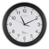 Horloge murale radiocommandée de 30 cm, noire, pour le Voir les images du produit 1