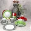 18tlg Kaffeeservice Variant Trio Porzellan 6 Personen Produktbild-Vorschau 3