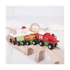 Treno di Natale Bigjigs Rail + 3 binari Anteprima dell’immagine prodotto 2