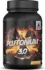 A black bottle of dietary supplement with a radioactive symbol and flames on the label. Anteprima dell’immagine prodotto