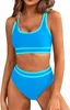 ASKSA Dámské bikiny y Push Up plavky Dvoudílné plavky Náhled obrázku produktu 1