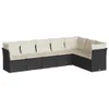 Modulares Gartenmöbel-Set, 7-Sitzer Loungesofa mit Produktbild-Vorschau 1