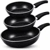 Bratpfannen-Set 3-teilig, Pfannenset 20/24/28 cm – Produktbild-Vorschau 1