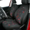 Elegance Rot Universal Autositzbezüge - Polyester Front Produktbild-Vorschau 3