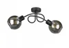 LUXOLAR Deckenleuchte 2 flammig Schwarz, Led Deckenlampe Produktbild-Vorschau 1