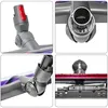 A collage of four close-up images showing different parts of a vacuum cleaner brush head and its connection point. Náhled obrázku produktu