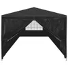 vidaXL Partyzelt 3 x 12 m Anthrazit Produktbild-Vorschau 3