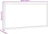 vidaXL Magnetisches Whiteboard mit Rahmen aus massivem Produktbild-Vorschau 7