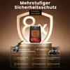 Elektrischer Heizlüfter mit 3D-Flammeneffekt, leise & Produktbild-Vorschau 8