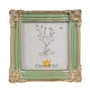 Clayre & Eef Bilderrahmen 10x10 cm Grün Polyresin Produktbild-Vorschau 1