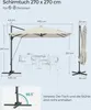 SONGMICS Sonnenschirm, 270 x 270 cm,  UPF 50+, Produktbild-Vorschau 8