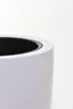 Vaso da fiori CITY in fibra di vetro, bianco lucido, 37x80 Anteprima dell’immagine prodotto 7