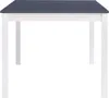 vidaXL Jedálenský stôl bielo-sivý 180 x 90 x 73 cm Náhľad obrázku produktu 2