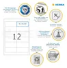 HERMA Etiketten Premium A4 weiß 97x42,3   mm Papier 120 St. Anteprima dell’immagine prodotto 7