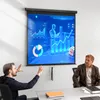 HOMCOM Beamer Leinwand 152 x 152 cm 85 Zoll 1:1 HD 4K Produktbild-Vorschau 7
