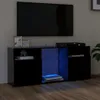 vidaXL TV-Schrank mit LED-Leuchten Schwarz 120x30x50 cm Produktbild-Vorschau 7