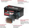 Starterbatterie 120Ah 12V LKW Auto Batterie IvecoDaily II Produktbild-Vorschau 1