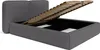 FEDVE Polsterbett Lauga aus Bouclé-Stoff 140x200 cm, Produktbild-Vorschau 5