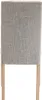 Stuhl 6er-Set - Stoff & Holz - Beige - VILLOSA Produktbild-Vorschau 3