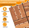 Yakimz Holzfliesen 55x 5m² Akazienholz Terrassenfliesen Produktbild-Vorschau 4