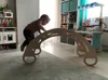 Montessori houpačka s polštářem (v šedé barvě) MAX 120 cm, Náhled obrázku produktu 5