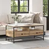 vidaXL Konferenčný stolík Artisan dub 100 x 51 x 45 cm Náhľad obrázku produktu 3