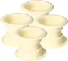 KOTARBAU® 4er Set Luftgitter Rund Vanille aus Kunststoff Produktbild-Vorschau 1