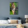 MuchoWow® Poster Tiger - Gras - Tiere 60x90 cm - Produktbild-Vorschau 4